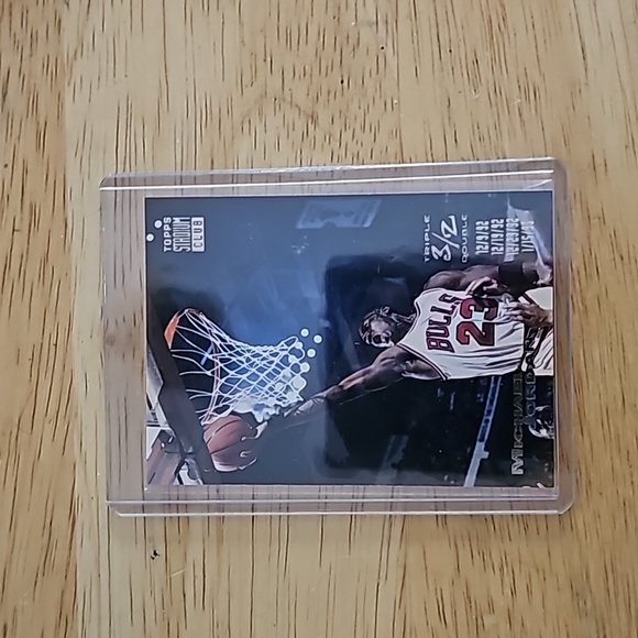Michael Jordan Topps Stadium Club 93-94 - Picture 3 of 3